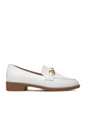 DeeZee Loafersy 2024-64 Biały