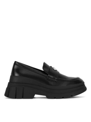 DeeZee Loafersy 20253-5B Czarny