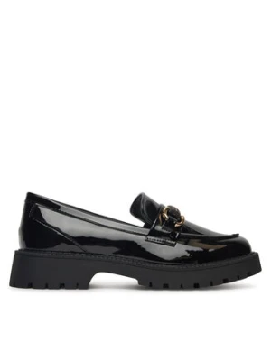 DeeZee Loafersy 23038T235 Czarny