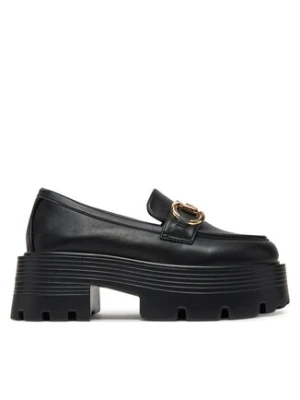 DeeZee Loafersy 23106-1 Czarny