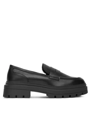 DeeZee Loafersy 58682-8 Czarny