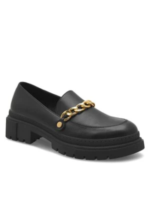 DeeZee Loafersy BE ON TIME HL995-1 Czarny