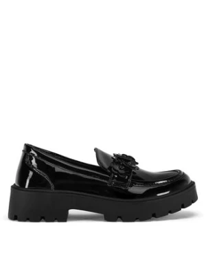 DeeZee Loafersy CM231124-4 Czarny