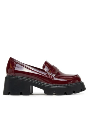 DeeZee Loafersy HLD-2016 Bordowy