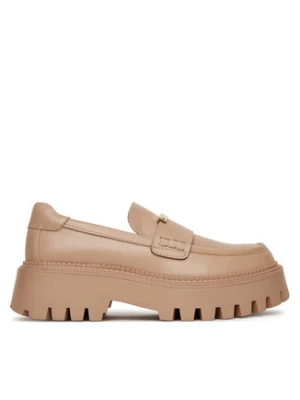 DeeZee Loafersy HY19001-2 Różowy
