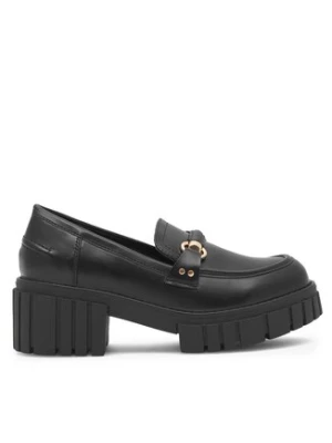 DeeZee Loafersy INGE WS5785-19 Czarny