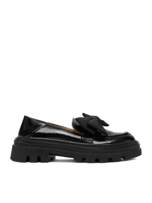 DeeZee Loafersy TYA56-J128 Czarny