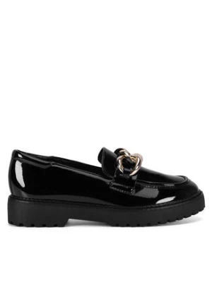 DeeZee Loafersy WS5621-18 Czarny