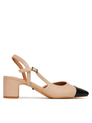 DeeZee Półbuty 11-710-1 Beżowy