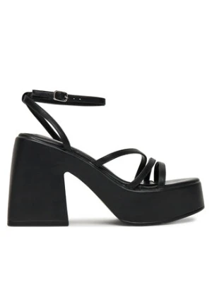 DeeZee Sandały 1021-11 Czarny