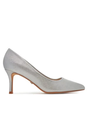 DeeZee Szpilki BK-0807-1 Srebrny