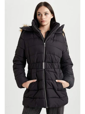 DeFacto Kurtka zimowa w kolorze czarnym rozmiar: M