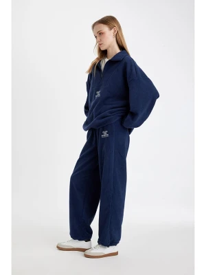 DeFacto Spodnie dresowe w kolorze granatowym rozmiar: XS