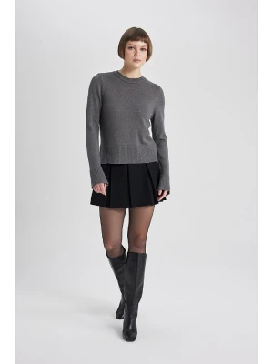 DeFacto Sweter w kolorze antracytowym rozmiar: L