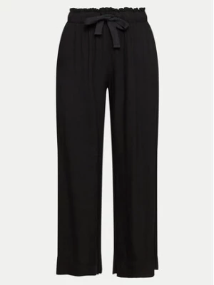 Deha Spodnie materiałowe A00635 Czarny Regular Fit