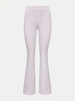 Deha Spodnie materiałowe D02557 Fioletowy Slim Fit