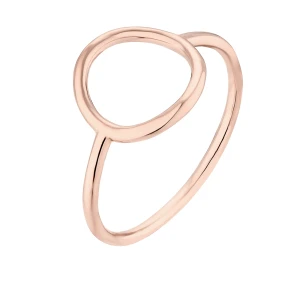 Delikatny pierścionek z różowego złota : pierścionki - 17 SOTHO
