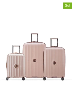 Delsey 3-częściowy zestaw "St Tropez" w kolorze beżowym rozmiar: onesize