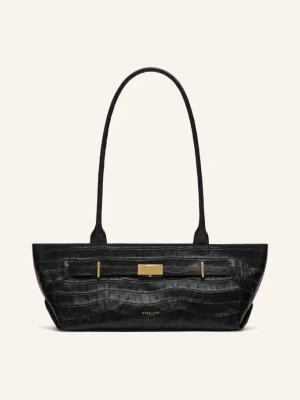 Demellier Torba Na Ramię The New York schwarz CZARNY
