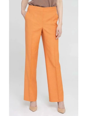 Deni Cler Spodnie w kolorze pomarańczowym rozmiar: 38