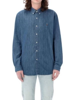 Denim Custom Fit Button-Down Shirt Ralph Lauren