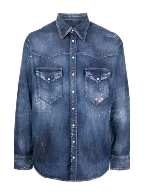 Denim Shirts Dsquared2