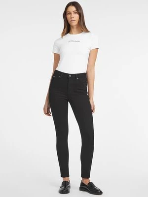 Denimowe Spodnie Z Wysokim Stanem Model G05 Fason Skinny Guess