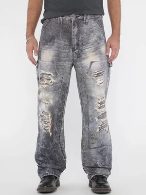 Denimowe Spodnie Ze Średnim Stanem Fason Carpenter Model Jeans Guess Originals