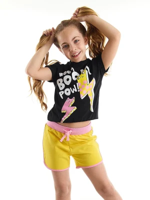 Denokids 2-częściowy zestaw "Boom" w kolorze żółto-czarnym rozmiar: 122