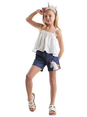 Denokids 2-częściowy zestaw "Chic Unicorn" w kolorze biało-granatowym rozmiar: 98