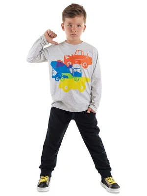 Denokids 2-częściowy zestaw "Construction" w kolorze granatowo-szarym rozmiar: 104