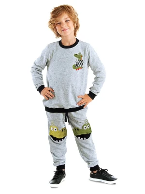 Denokids 2-częściowy zestaw "Croco" w kolorze szarym rozmiar: 110