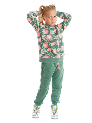 Denokids 2-częściowy zestaw "Flower Garden" w kolorze zielonym rozmiar: 140