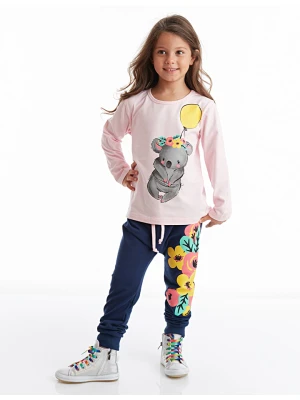 Denokids 2-częściowy zestaw "Koala" w kolorze jasnoróżowo-granatowym rozmiar: 128