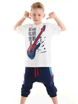 Denokids 2-częściowy zestaw "Rock Soul" w kolorze kremowo-granatowym rozmiar: 110