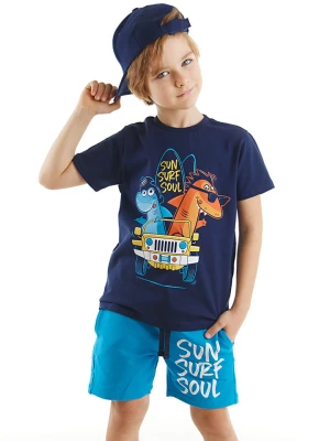 Denokids 2-częściowy zestaw "Shark Surf" w kolorze granatowo-błękitnym rozmiar: 128