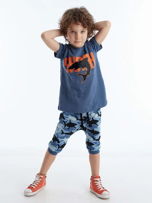 Denokids 2-częściowy zestaw "Shark" w kolorze niebieskim rozmiar: 110