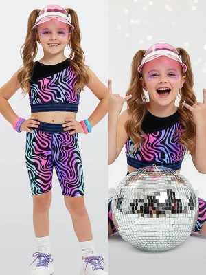 Denokids 2-częściowy zestaw sportowy ze wzorem rozmiar: 140