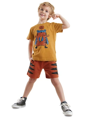 Denokids 2-częściowy zestaw "Super Tiger" w kolorze pomarańczowym rozmiar: 98