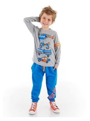 Denokids 2-częściowy zestaw "Team" w kolorze szaro-niebieskim rozmiar: 116