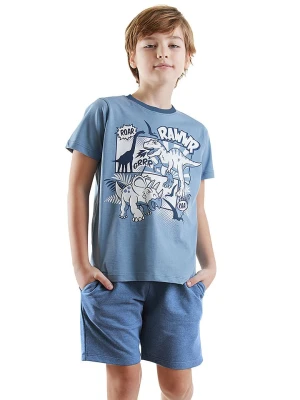Denokids 2-częściowy zestaw w kolorze błękitno-niebieskim rozmiar: 140