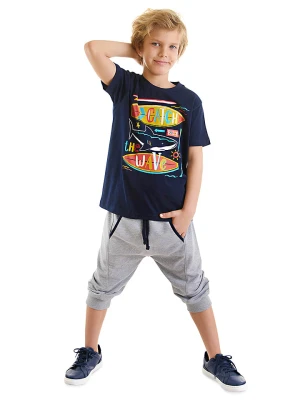 Denokids 2-częściowy zestaw w kolorze granatowo-szarym rozmiar: 122