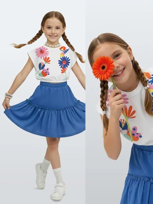 Denokids 2-częściowy zestaw w kolorze niebiesko-białym rozmiar: 116