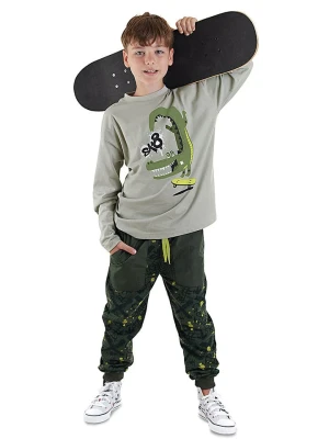 Denokids 2-częściowy zestaw w kolorze oliwkowo-szarym rozmiar: 128