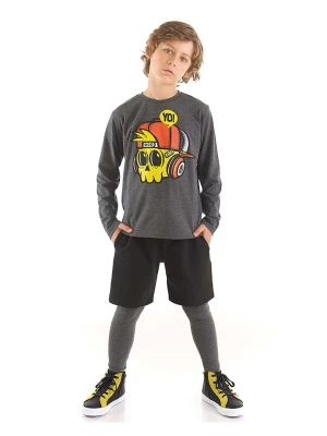 Denokids 2-częściowy zestaw "Yo" w kolorze antracytowo-czarnym rozmiar: 128
