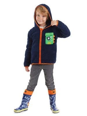 Denokids Bluza "Pirate Dino" w kolorze granatowym rozmiar: 92