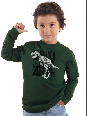 Denokids Bluza w kolorze zielonym rozmiar: 128