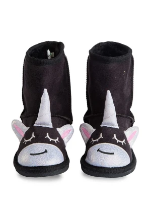 Denokids Botki "Unicorn" w kolorze czarnym rozmiar: 32