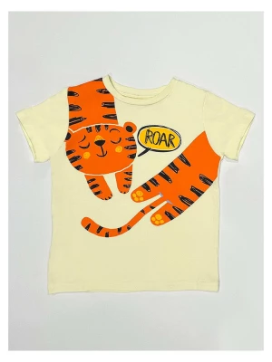 Denokids Koszulka "Roar Tiger" w kolorze żółtym rozmiar: 116