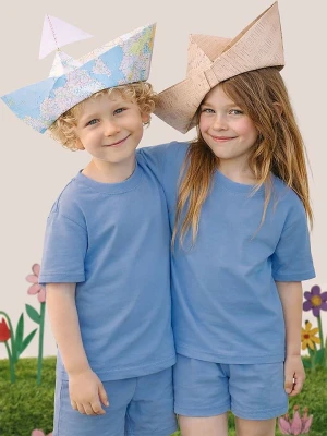 Denokids Koszulka w kolorze niebieskim rozmiar: 122